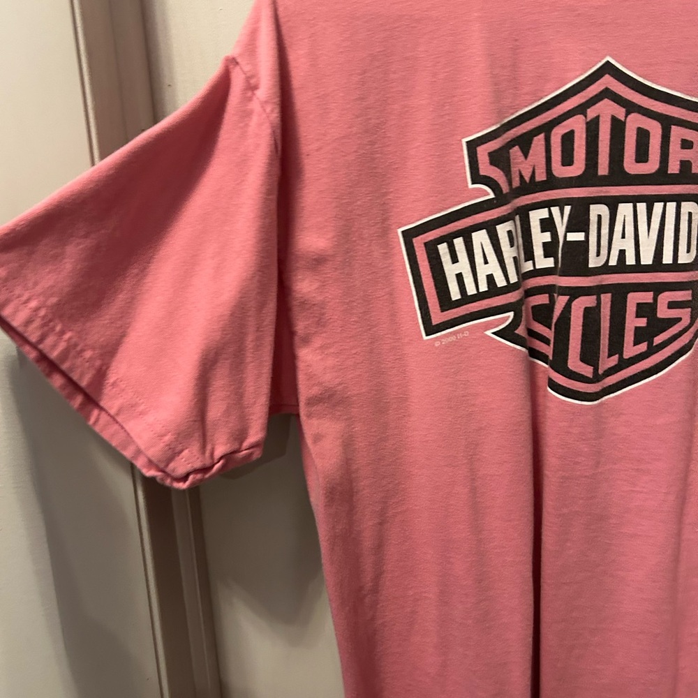 Harley-Davidson Pink Short Sleeve Tee - Picture 2 of 9